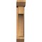 Ekena Millwork Westlake Slat Smooth Bracket w/ Offset Brace, Western Red Cedar, 5 1/2"W x 20"D x 28"H BKT0604X20X28WTL06SWR - alternate 2